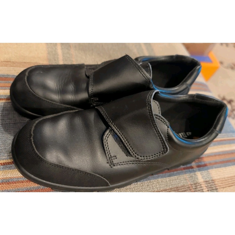 Tex Pixel Black Leather Adjustable Shoes EU 42 M 8.5 W 10.5 Made In Spain